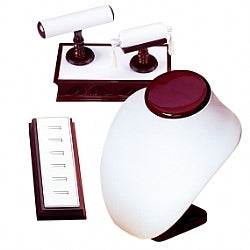 Wooden & Leatherette Jewellery Displays