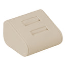 Leatherette Double Ring Display