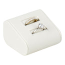 Leatherette Double Ring Display