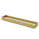 Two-tone Paper Bracelet Box with Gold Accent
