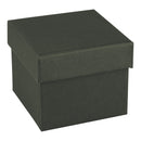Nabuka Leatherette Single Ring Box with Cream Interior