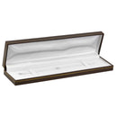 Paper Covered Bracelet Box with Gold Accent