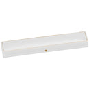 Antique Look Leatherette Bracelet Box with Satin Inner Lid