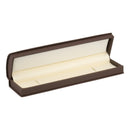 Leatherette Bracelet Box Leatherette Interior with Matching Ribboned Packer