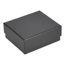 Vertical Large Hoop Box with Matching Suede Interior