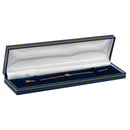 Paper Covered Bracelet Box with Gold Accent