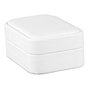 Leatherette French Clip Earring Box with Matching Interior