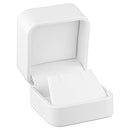 Leatherette Single Earring Box with Matching Interior
