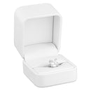Leatherette Single Ring Box with Matching Interior