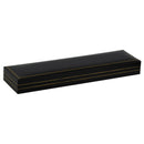 Paper Covered Bracelet Box with Gold Accent