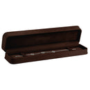 Suede Bracelet Box with Matching Suede Interior