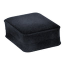 Suede Large Pendant Box with Matching Suede Interior