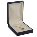Matte Paper Covered Large Pendant Box  with Matching Moulded Sleeve