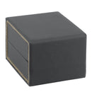 Matte Paper Covered Single Earring Box with Matching Moulded Sleeve