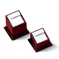 Wooden & Leatherette Earring Displays