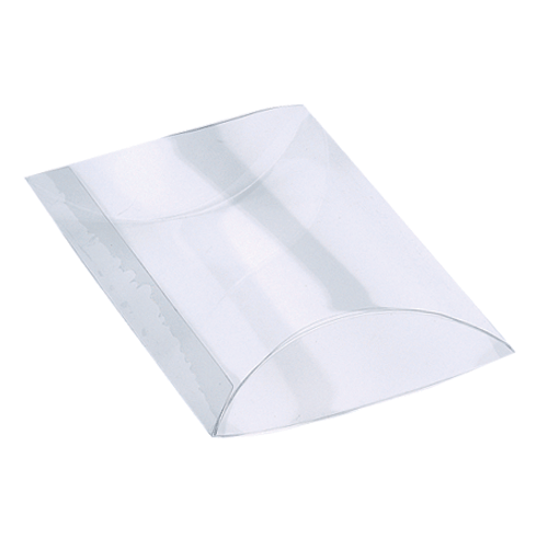 Boîtes d'oreiller en PVC transparent