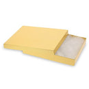 Gold Stripes Cotton Filled Cardboard Boxes