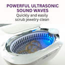 LuxeSpa Personal Ultrasonic Jewelry & Eyeglass Cleaner 1.5pt (24oz)