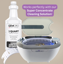 LuxeSpa Personal Ultrasonic Jewelry & Eyeglass Cleaner 1.5pt (24oz)