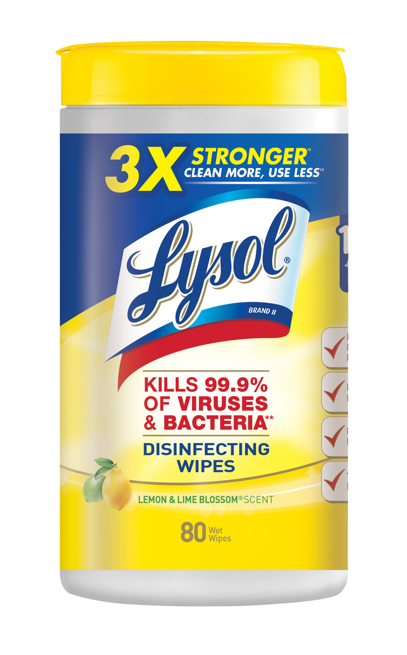 LYSOL Lemon Disinfecting Wipes