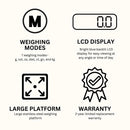 Platinum Digital Countertop Scale PRO1001V