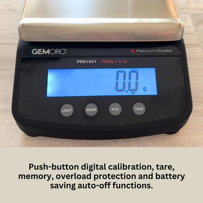 GemOro Platinum PRO1601 Scale