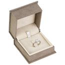 Boîte multiple moyenne en daim Alessandria