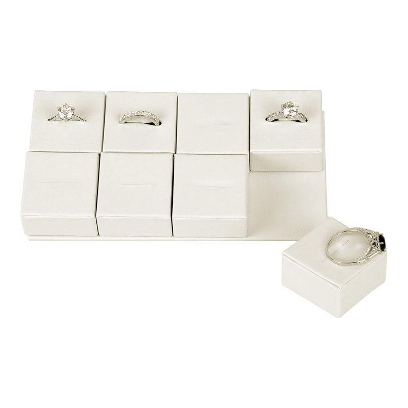Breakaway Box Display Breakaway Tray with Eight Ring Displays