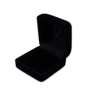 Suede Single Ring Box with Matching Two Piece Packer