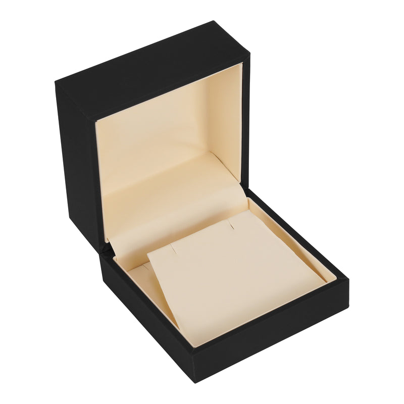 Matte Paper Covered Universal Box with Cream Leatherette Interior