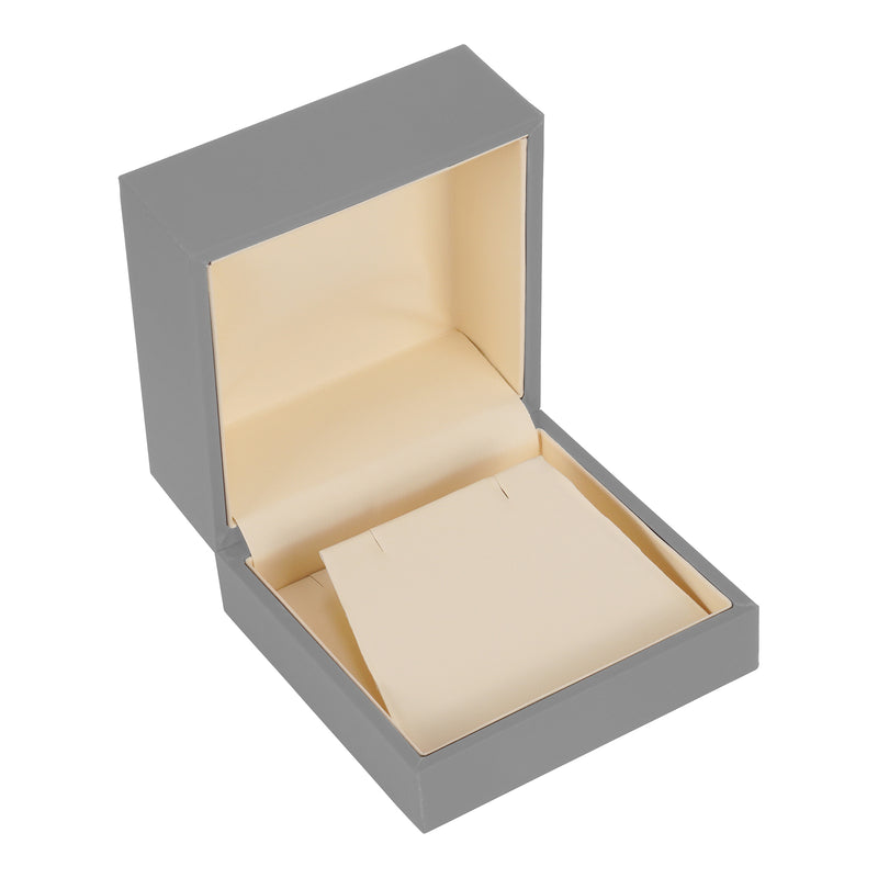 Matte Paper Covered Universal Box with Cream Leatherette Interior