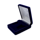 Suede French Clip Box with Matching Two Piece Packer