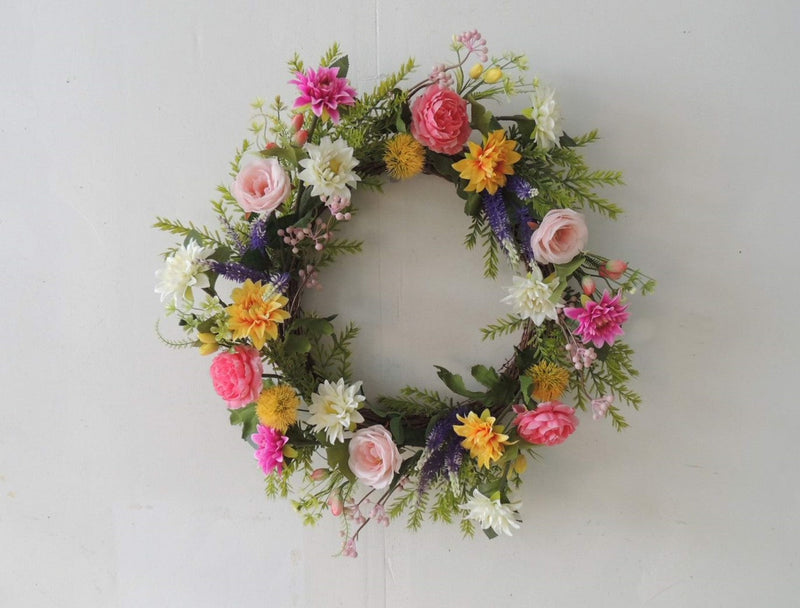 Floral Door Wreath