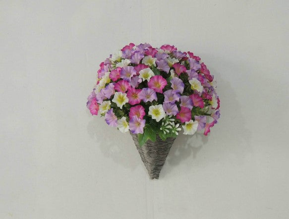 Bouquet of Faux Flowers - For Wall Hanging