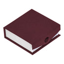 Boîte à suspension régulière recouverte de papier texturé avec insert blanc