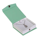 Boîte universelle recouverte de papier texturé avec insert blanc