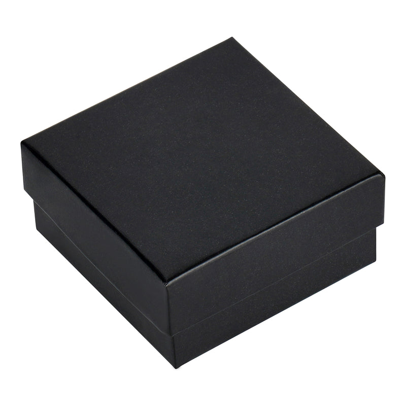 Black Glossy Cotton Filled Cardboard Boxes