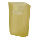 HDPE Frosted Die Cut Plastic Merchandise Bags