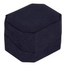 Single Ring Box Wrapped and Lined with Rich Nova Suede