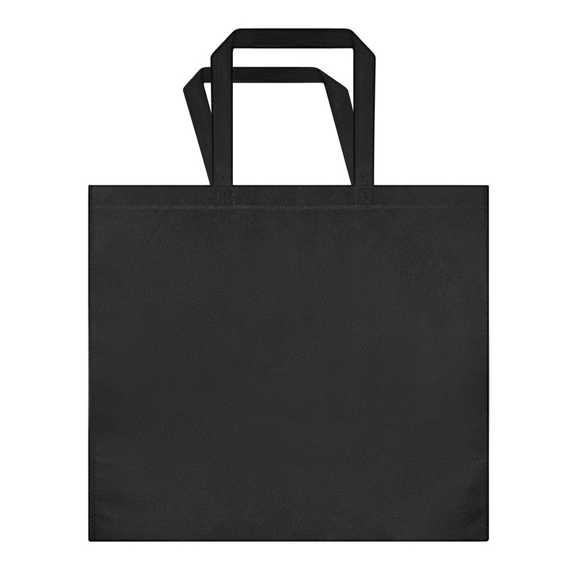Black Nonwoven Shopping Bags
