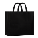 Black Nonwoven Shopping Bags