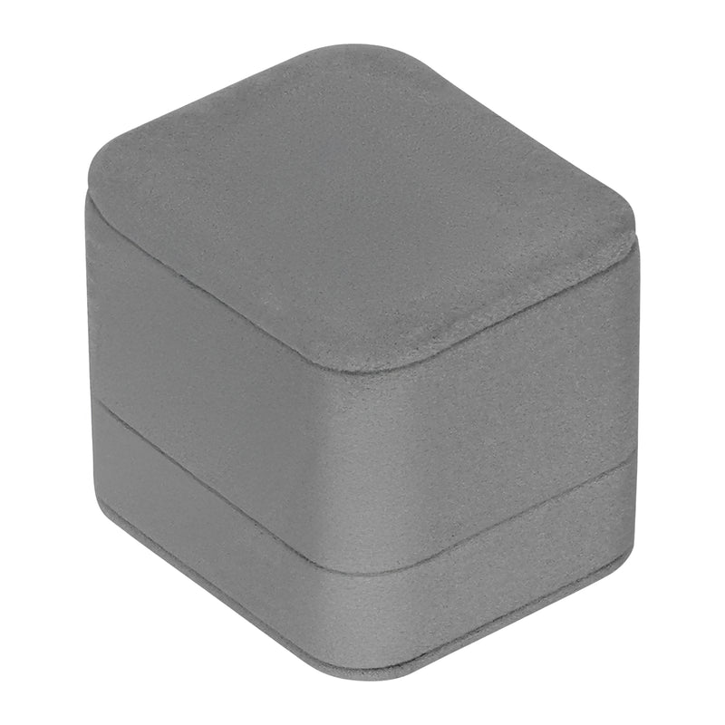 Suede Earring Box with Matching Two Piece Packer