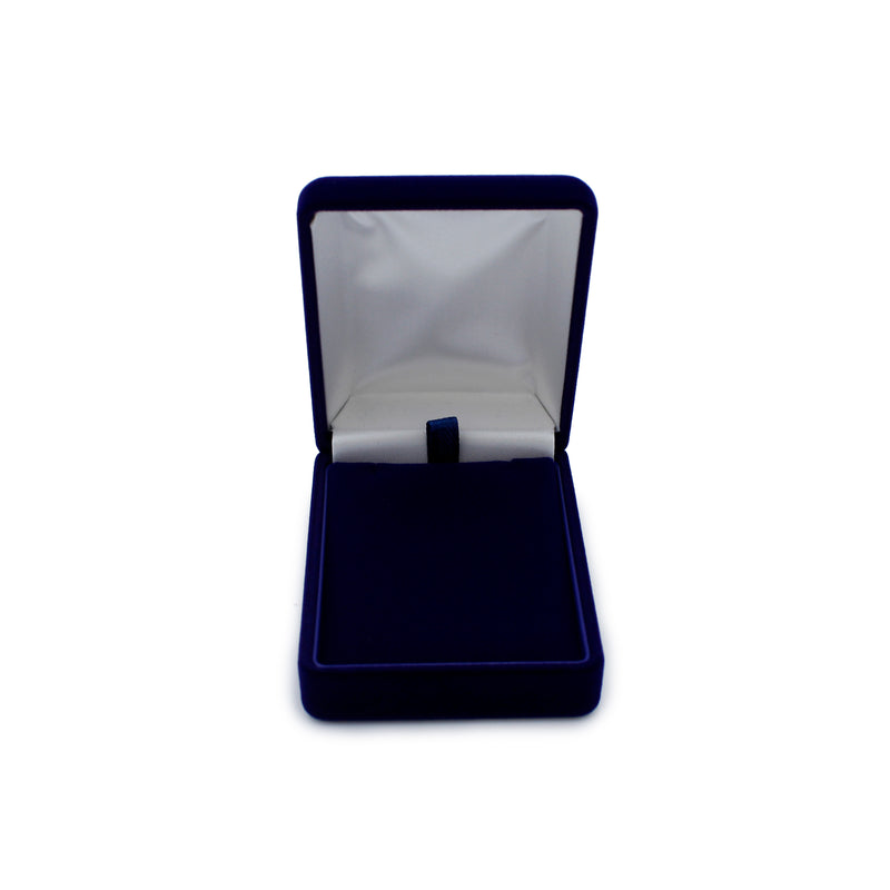 Suede Pendant Box with Matching Two Piece Packer