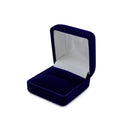Suede Single Ring Box with Matching Two Piece Packer