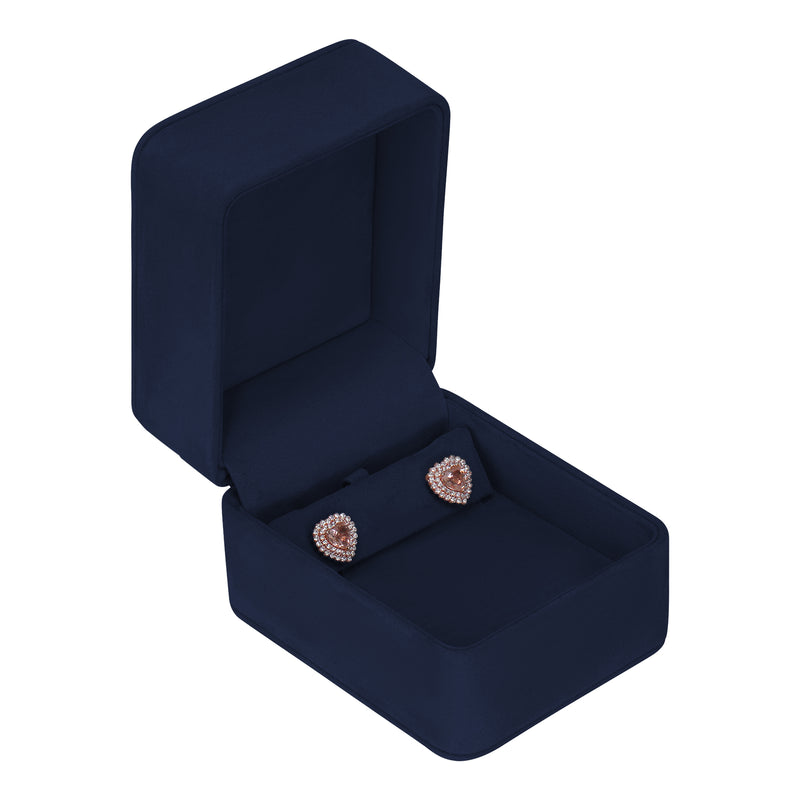 Suede Earring and Pendant Multi Box with Matching Two Piece Packer