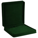 Suede Necklace Box with Matching Suede Interior