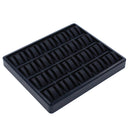 Black Double Ring Tray with 20 Pads