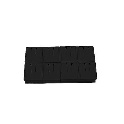 Plateau détachable avec huit présentoirs à clip en anneau - 30 mm
