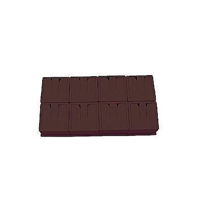 Plateau détachable avec huit présentoirs à clip en anneau - 30 mm