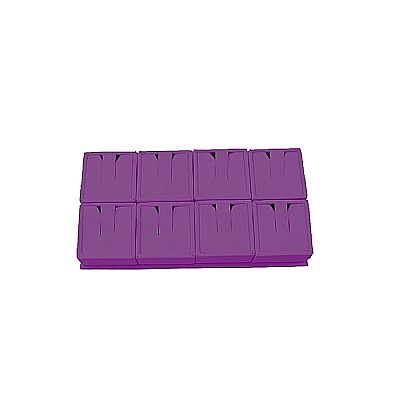 Plateau détachable avec huit présentoirs à clip en anneau - 30 mm